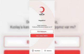 Kan bağışında tek uygulama