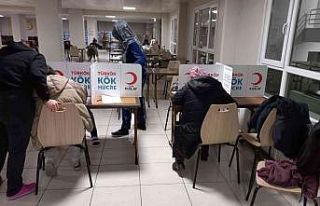 Kan stokları azalınca devreye öğrenciler girdi