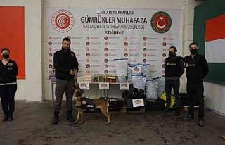 Kapıkule’de yaklaşık 22 milyon değerinde uyuşturucu...