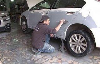 Kaportacılarda ’fırtına’ mesaisi