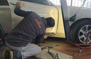 Kaportacılarda lodos yoğunluğu