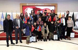 Karabağ Savaşı’nda şehit olan askerlerin çocukları...