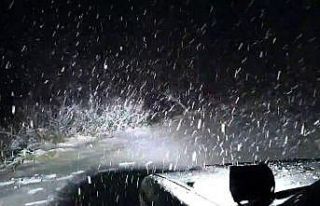 Karabük’ün yüksek kesimleri beyaz örtüyle kaplandı