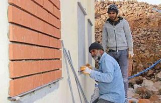 Karaköprüde çok amaçlı salon inşaatında sona...