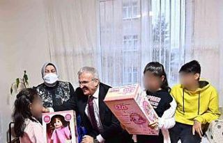 Karaloğlu ailesi yetim ailelerini ziyarete devam...