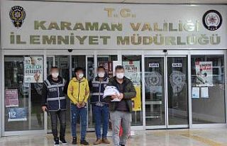 Karaman’da hırsızlıktan yakalanan şahıs tutuklandı