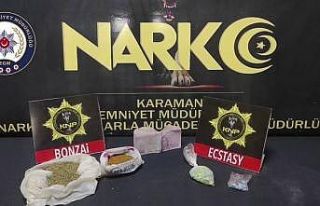 Karaman’da uyuşturucu ticareti yapan şüpheli...