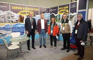 Karavan Fuarı’na Samsun Büyükşehir Belediyesi...