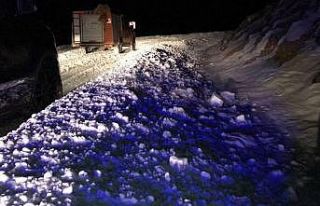 Karda mahsur kalan Kuveytli aileyi AFAD ve jandarma...