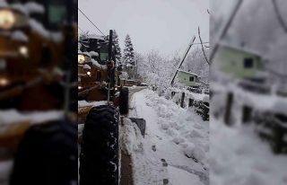 Kardan kapanan yollara anında müdahale