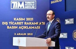 Kasımda 21,5 milyar dolarlık ihracatla cumhuriyet...