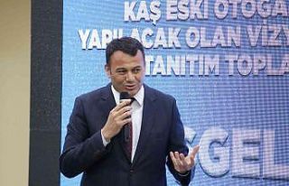 Kaş’ta vizyon proje tanıtımı
