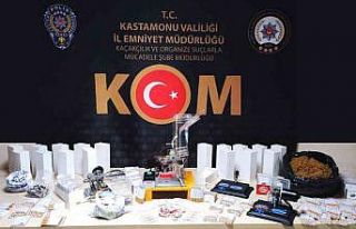 Kastamonu’da kaçak tütün operasyonu
