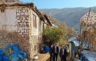 Kaymakam Ayrancı köyde incelemelerde bulundu