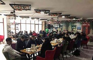 Kaymakam Balcı, sporcularla yemekte buluştu