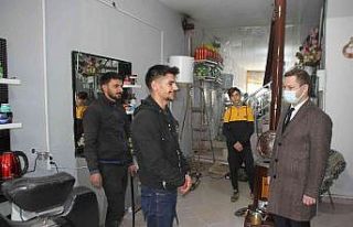 Kaymakam Demirer esnaf ziyareti gerçekleştirdi