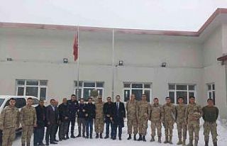 Kaymakam Kundakçı’dan, Ulubeyli Karakoluna ziyaret