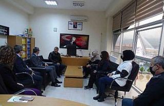 Kaymakam okul aile birliği toplantısına katıldı