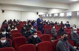 Kaymakamdan öğrencilere nasihat