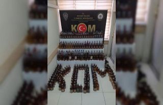 Kayseri KOM Şube’den sahte alkol üretenlere 1...