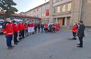 Kayseri UMKE gönüllüleri Hakkari’ye gitti