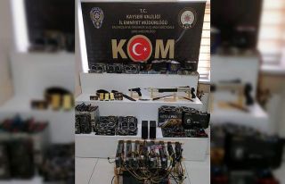 Kayseri’de bitcoin üretim tesislerine operasyon:...