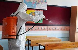 Keçiören’deki okullar ‘Omicron’a karşı dezenfekte...