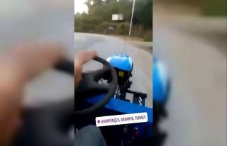 Kendi kazalarını işte böyle kaydettiler