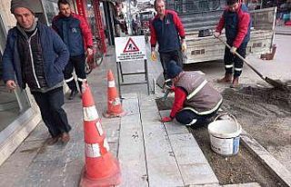 Kentin dört bir yanında çalışmalar sürüyor