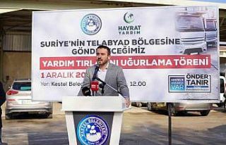 Kestel Belediyesi’nden Suriye’ye 4 yardım tırı