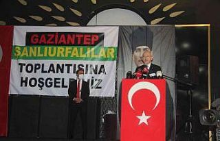 Kılıçdaroğlu, Gaziantep’teki Şanlıurfalılarla...