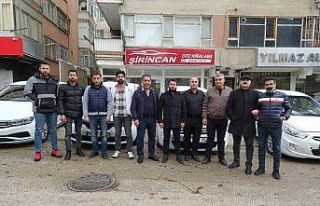 Kiraladıkları araçları anahtarlarını kopyalayarak...