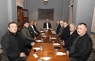 Kırcami muhtarlarıyla toplantı