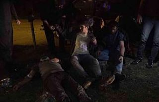 Kırıkkale’de minibüs ile çarpışan otomobil...