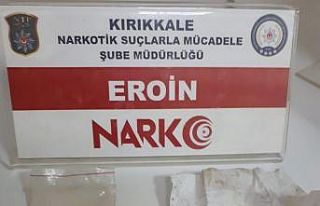 Kırıkkale’de uyuşturucu taciri tutuklandı