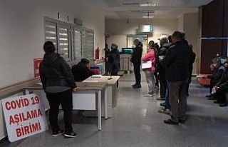 Kırklareli’de aşıya yoğun ilgi