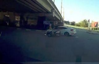 Kırmızı ışık ihlali yapan motosikletli ölümden...