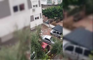 ’Kırmızı kod’ uyarısının yapıldığı Antalya’da...