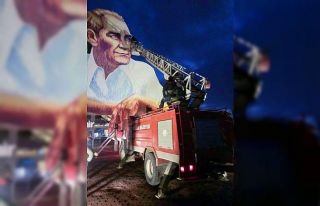 Kırşehir’de itfaiye lodosa karşı mücadele etti