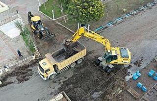 Kıyıya vuran çöpler temizlendi