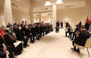 KKTC Cumhurbaşkanı Tatar, Ahi Evran Külliyesi’nde...