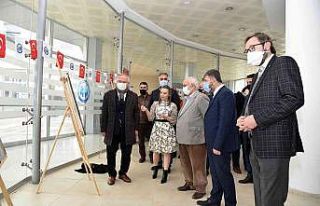 KMÜ’de öğretim üyesinin ‘Renklerin içinden’...