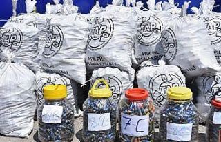 Kocasinan, 1 yılda 7 bin 552 kilo elektronik atık...