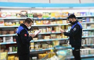 Konya Büyükşehir zabıta ekiplerinden fiyat denetimi