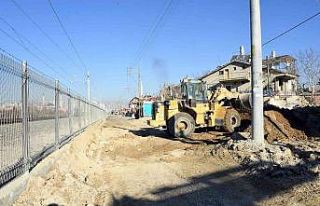 Konya Büyükşehir’in alternatif cadde çalışmaları...