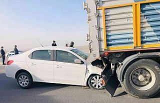 Konya’da kum fırtınası zincirleme kazaya sebep...