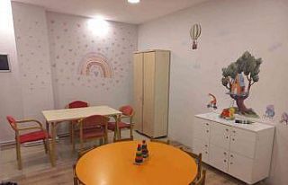 Koruyucu aile görüşme odaları yenilendi