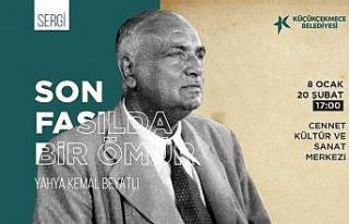 Küçükçekmece’de ‘Yahya Kemal’ sergisi