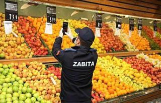 Küçükçekmece’de zabıtadan zincir market ile...