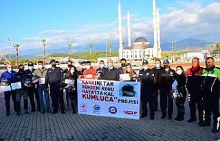 Kumluca’da motosiklet kazalarının önüne geçmek...